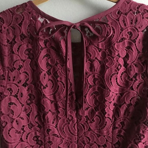 Lace Shift Dress Ann Tayor Loft - Picture 3 of 3